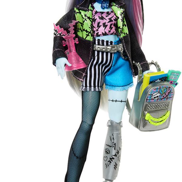 Monster High Boneca Frankie Stein c/ Acessórios - MATTEL