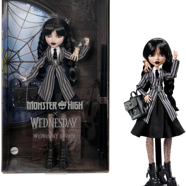Monster High Wednesday Uniforme Escolar - MATTEL