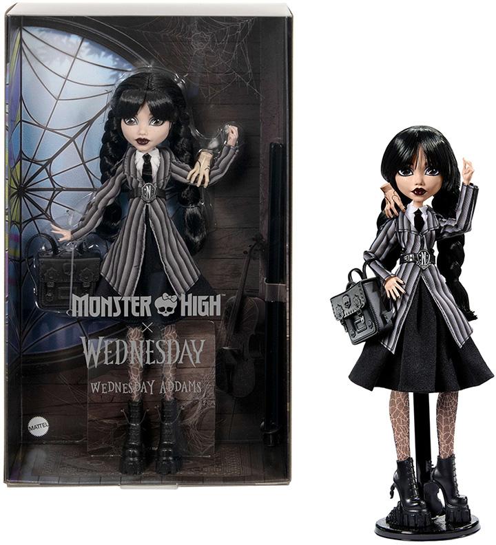 Monster High Wednesday Uniforme Escolar - MATTEL