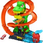 Hot Wheels City Batalha de Fogo T - Rex Pista - MATTEL