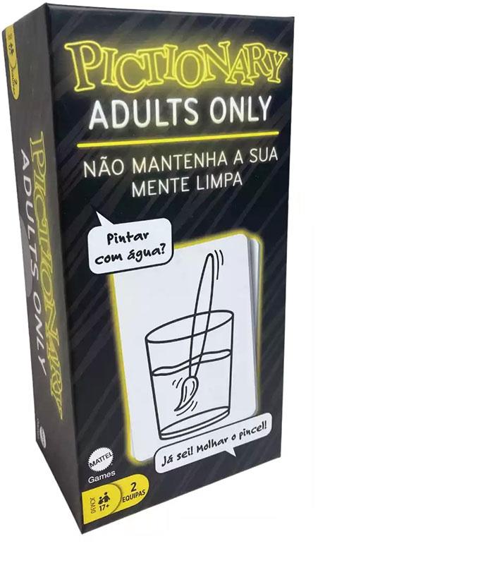 Jogo Pictionary Adults PT - MATTEL