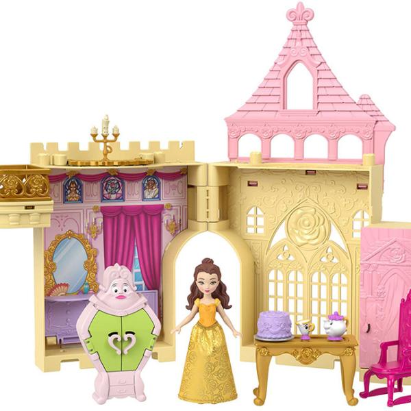 Disney Princess Mini Bela com Castelo - MATTEL