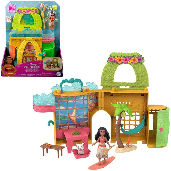 Disney Princess Mini Vaiana com Castelo - MATTEL