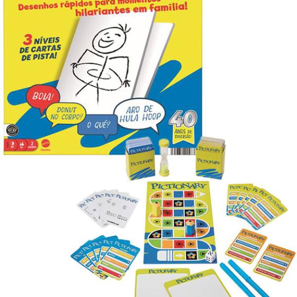 Jogo Pictionary PT - MATTEL