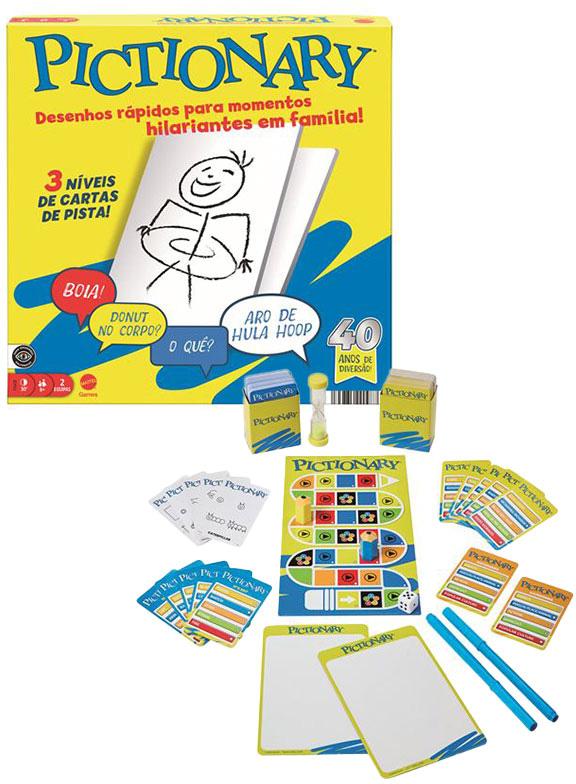 Jogo Pictionary PT - MATTEL