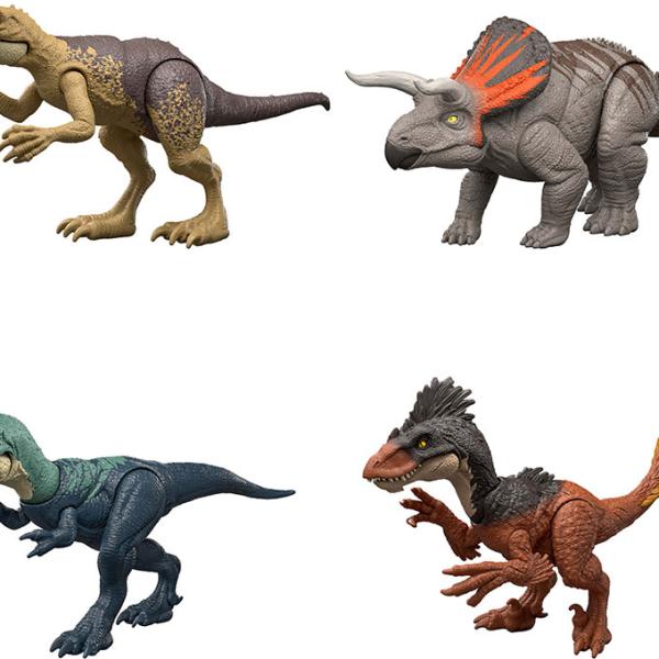 Jurassic World Strike Attack Sort. - MATTEL