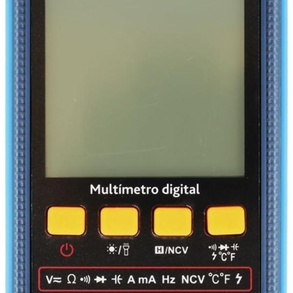 Multímetro Digital de Bolso True RMS CAT. III 600 V c/ Função Lanterna - NIMO