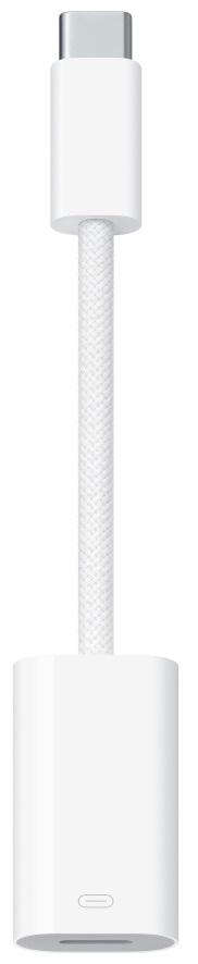 Cabo Adaptador USB - C Macho - Lightning Fêmea (Branco) - APPLE