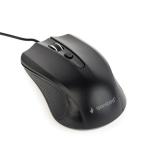 Rato c/ Fios MUS - 4B - 01 1200DPI (Preto) - GEMBIRD