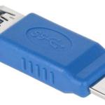 Ficha Adaptadora USB A 3.0 Femea - micro USB - B 3.0