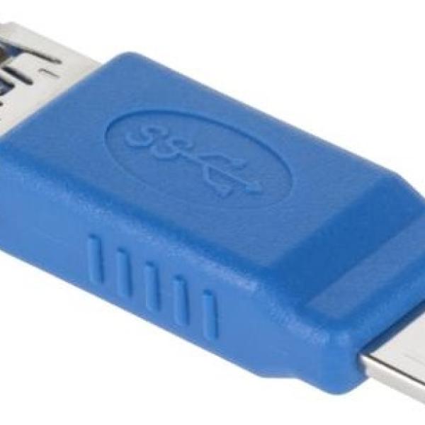 Ficha Adaptadora USB A 3.0 Femea - micro USB - B 3.0