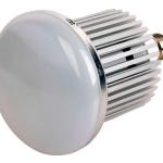 Lampada LED E27 MUSHROOM Alumínio 220V 30W Branco F. 6000K 2400Lm