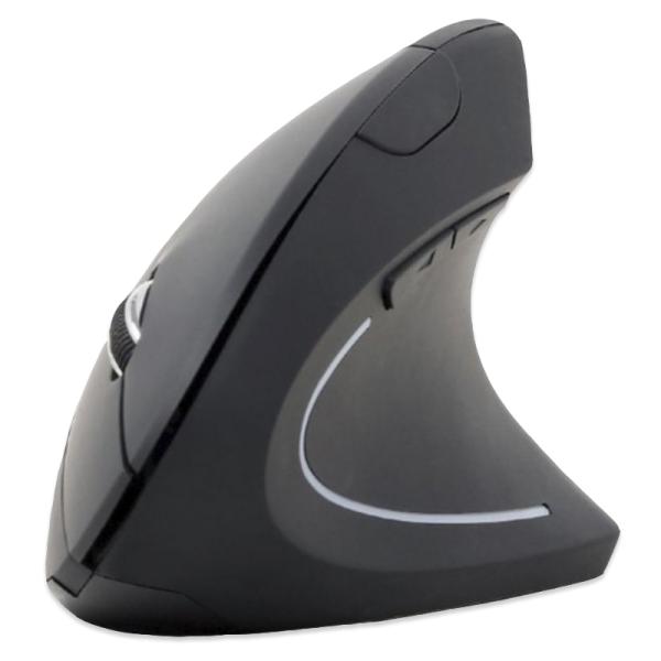 Rato Óptico USB Ergonómico s/ Fios 1600DPI (6 Botões) - GEMBIRD