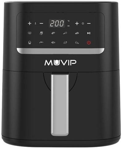 Fritadeira Air Fryer 4,5L 1600W (Preto) - MUVIP