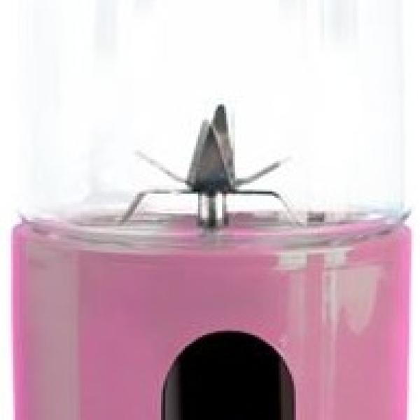 Liquidificadora Portátil 120W 460ml (Rosa) - MUVIP