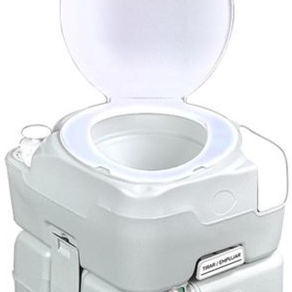 Sanita Química Portátil 20L Diagonal c/ Nível (Branco) - MUVIP