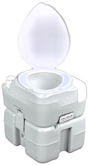 Sanita Química Portátil 20L Diagonal c/ Nível (Branco) - MUVIP