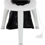 Sanita Portátil c/ Saco 4L + Pulverizador (Branco) - MUVIP