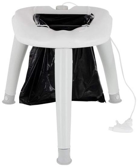 Sanita Portátil c/ Saco 4L + Pulverizador (Branco) - MUVIP