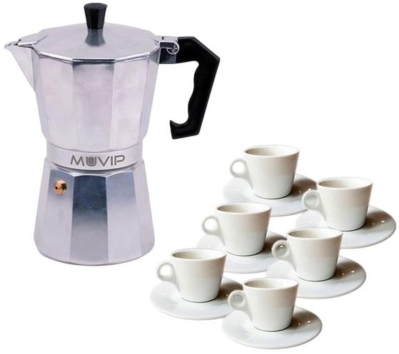 Cafeteira Italiana Alumínio (6 Chávenas) - MUVIP