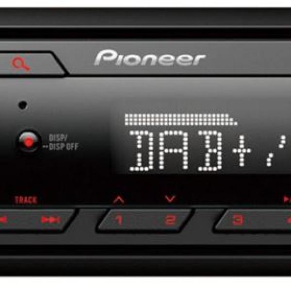 Auto Rádio DAB/DAB+ 4x 50W MOSFET USB Android c/ Antena DAB - Pioneer