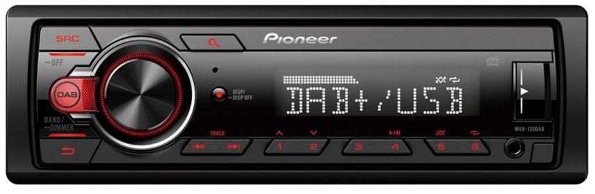 Auto Rádio DAB/DAB+ 4x 50W MOSFET USB Android c/ Antena DAB - Pioneer
