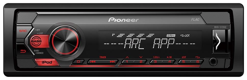 Auto Rádio RDS AM/FM 4x 50W MOSFET USB Android/iPod/iPhone - Pioneer
