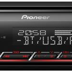 Auto Rádio RDS FM 4x 50W MOSFET USB/BLUETOOTH/AUX Android Spotify - Pioneer
