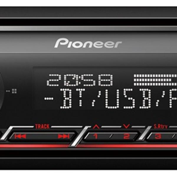 Auto Rádio RDS FM 4x 50W MOSFET USB/AUX/BLUETOOTH Android iPhone Spotify - Pioneer