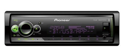 Auto Rádio RDS AM/FM 4x 50W MOSFET USB/AUX/BLUETOOTH - Pioneer