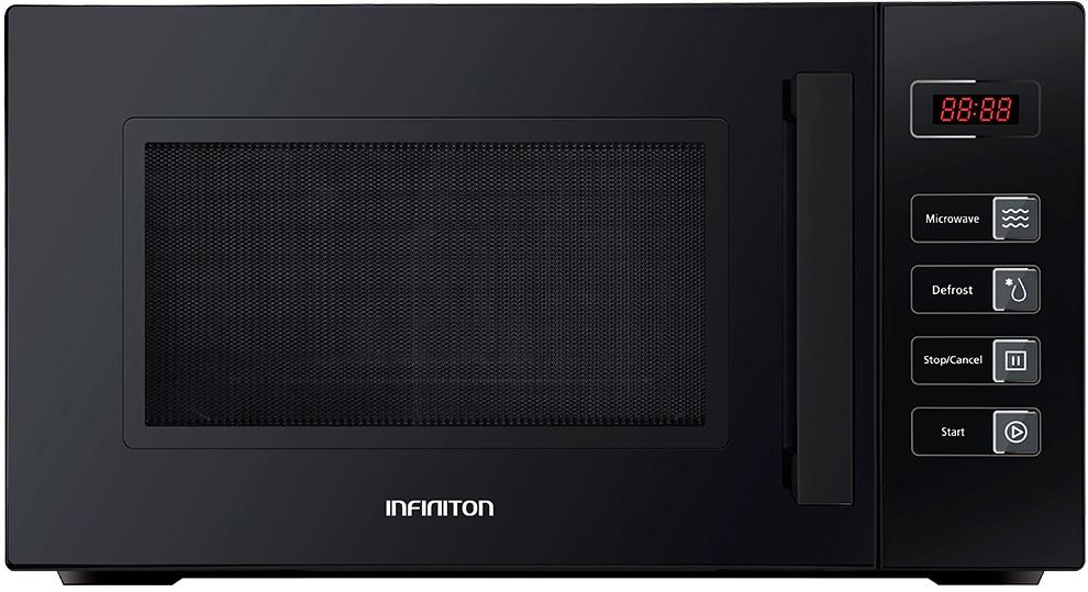 Microondas 23L 800W c/ Grill (Preto) - INFINITON