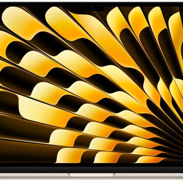 MacBook Air 15 M4 CPU 10 - Core / GPU 10 - Core / 16GB RAM / 512GB SSD (Luz das Estrelas) - APPLE