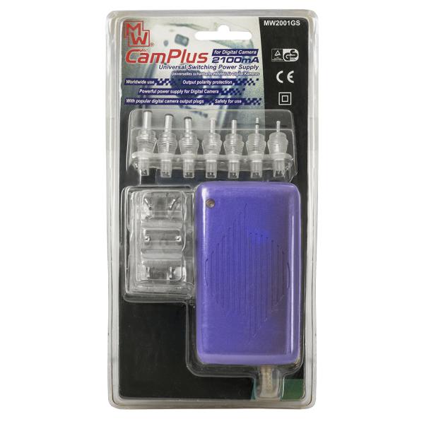 Alimentador Universal Regulável 3 - 7V 2100mA - MW