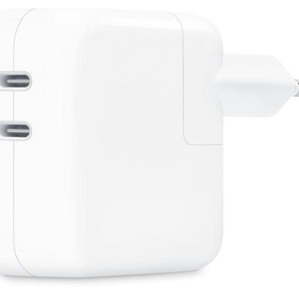 Adaptador de Corrente USB - C Dupla 35W (Branco) - APPLE