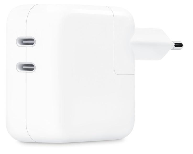 Adaptador de Corrente USB - C Dupla 35W (Branco) - APPLE