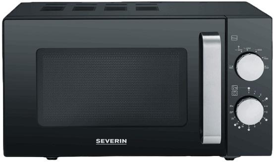 Microondas MW 7761 20L 800W (Preto/Inox) - SEVERIN