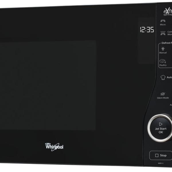 Microondas MWF421SL 25L 800W + Grill (Preto) - WHIRLPOOL