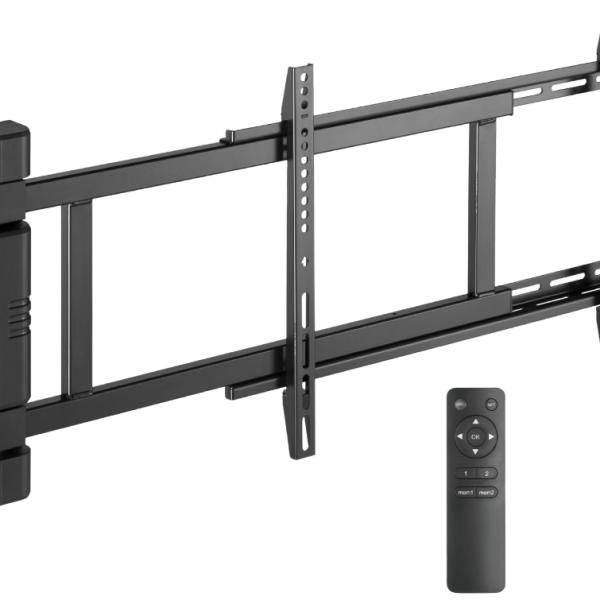 Suporte de Parede Motorizado p/ TV LED - LCD - PLASMA 32~80 (Máx 50Kg) c/ Comando - JollyLine