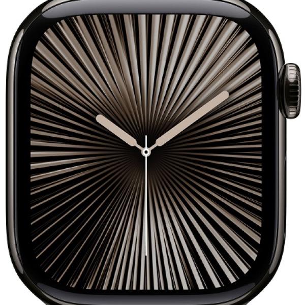 Apple Watch Series 10 GPS + Cellular 42mm Titânio Ardósia c/ Bracelete Loop Milanesa Ardósia