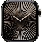Apple Watch Series 10 GPS + Cellular 42mm Titânio Ardósia c/ Bracelete Loop Milanesa Ardósia
