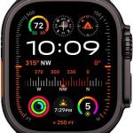 Apple Watch Ultra 2 GPS + Cellular 49mm Titânio Preto c/ Loop Alpine Verde Escuro S