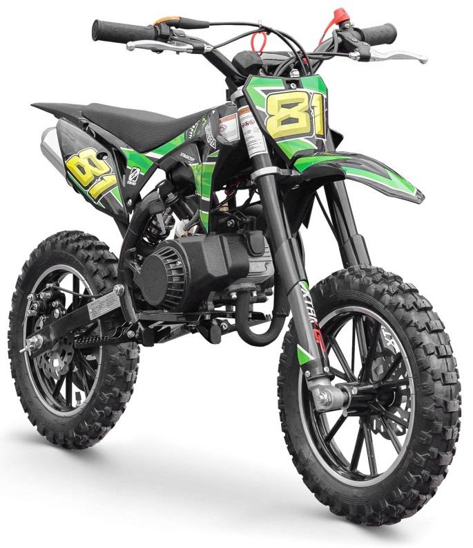 Pit Bike Júnior MX COBRA 50CC 2T (Verde) - XTRM FACTORY 81