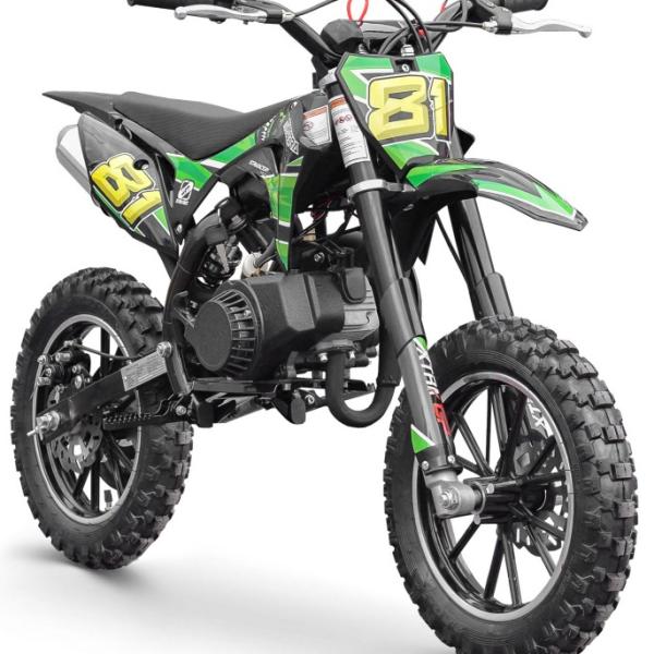 Pit Bike Júnior MX COBRA 50CC 2T (Verde) - XTRM FACTORY 81
