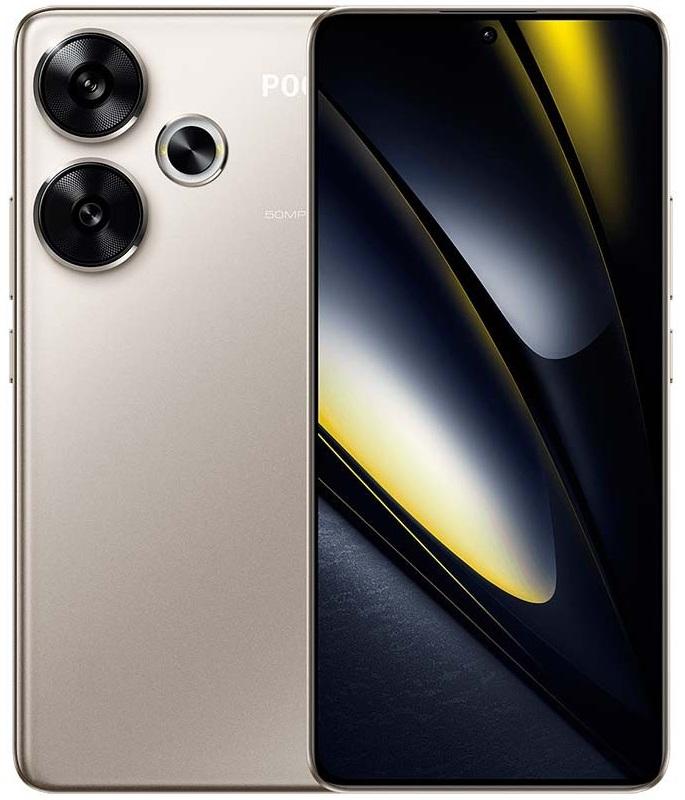 Smartphone Xiaomi Poco F6 5G 6.67 12GB/512GB Dual SIM Titânio