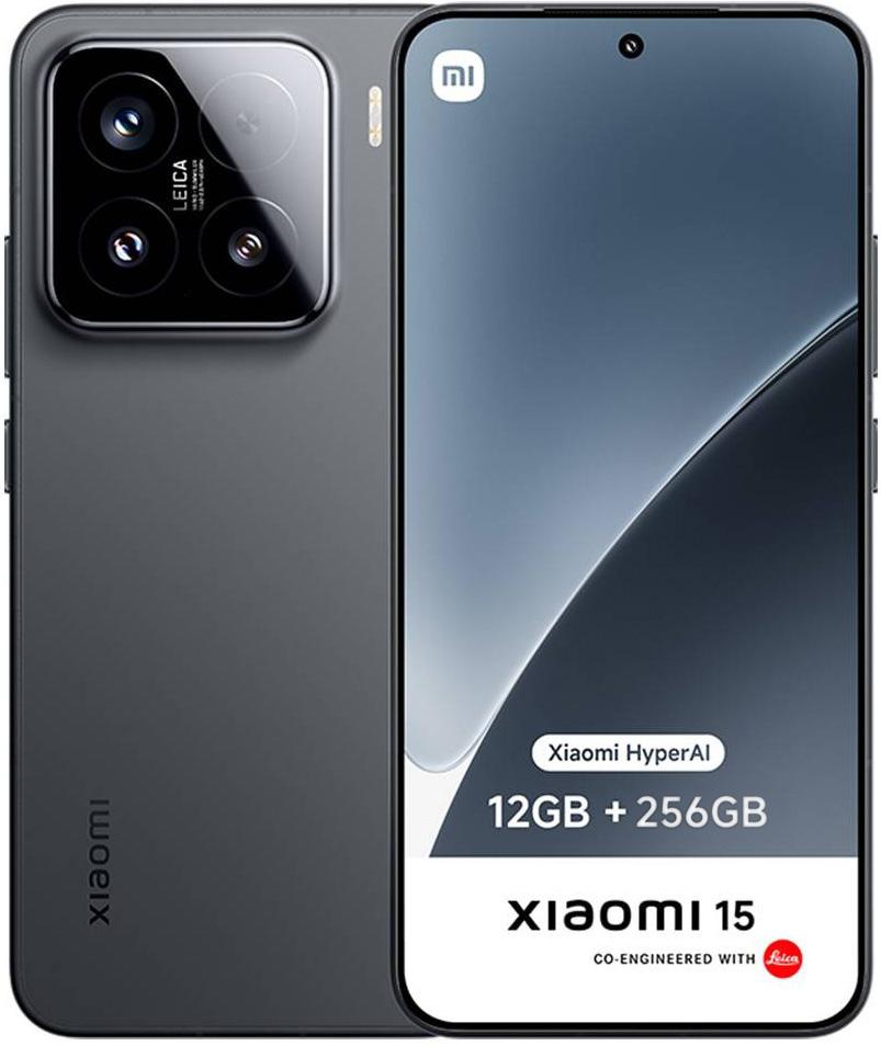 Smartphone Xiaomi 15 6.36 12GB/256GB Dual SIM (Black)