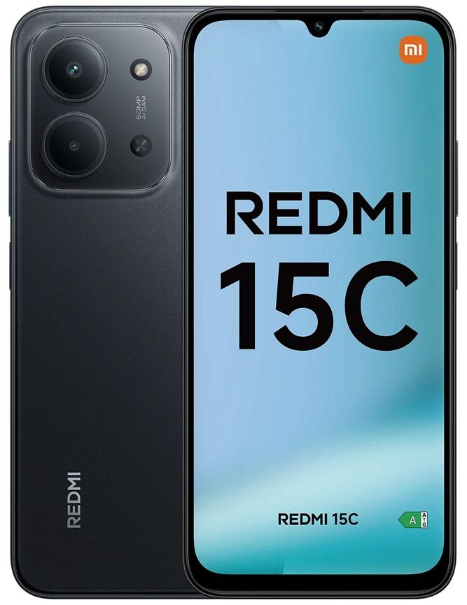 Smartphone Xiaomi Redmi 15C 4G 6.9 4GB/128GB Dual SIM (Preto)
