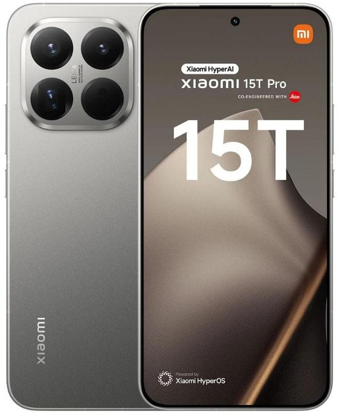 Smartphone Xiaomi 15T Pro 5G 6.83 12GB/512GB Dual SIM (Cinzento)
