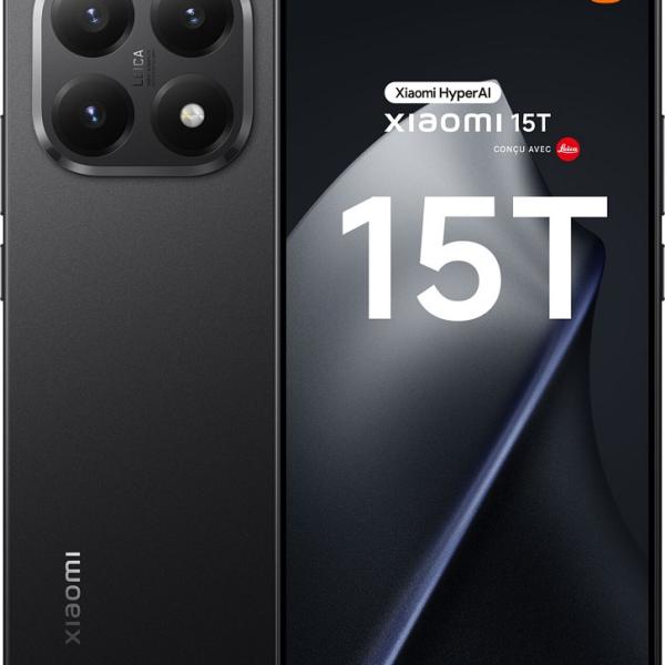 Smartphone Xiaomi 15T 5G 6.83 12GB/512GB Dual SIM (Preto)