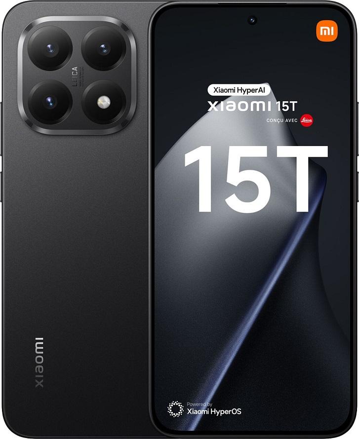 Smartphone Xiaomi 15T 5G 6.83 12GB/512GB Dual SIM (Preto)
