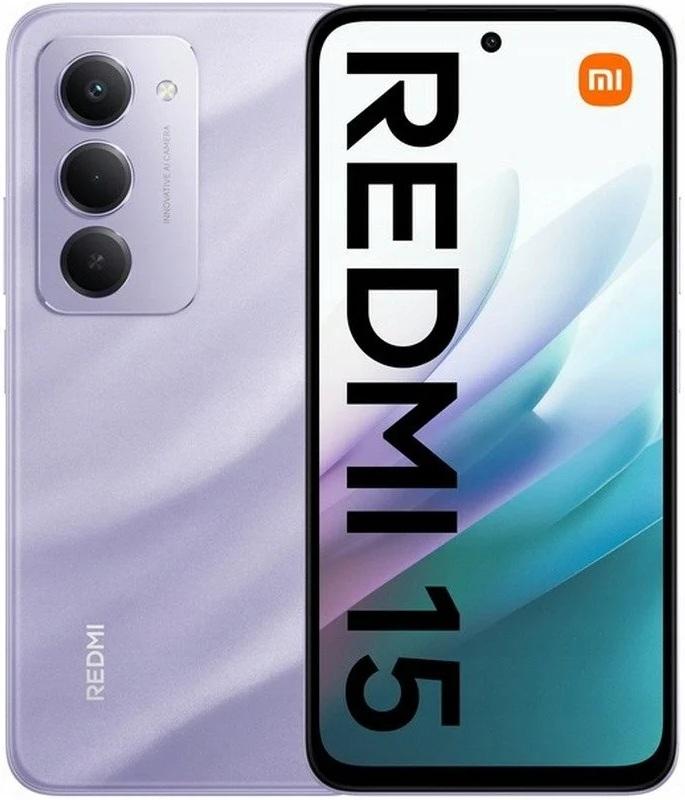Smartphone Xiaomi Redmi 15 4G 6.9 6GB/128GB Dual SIM (Sandy Purple)